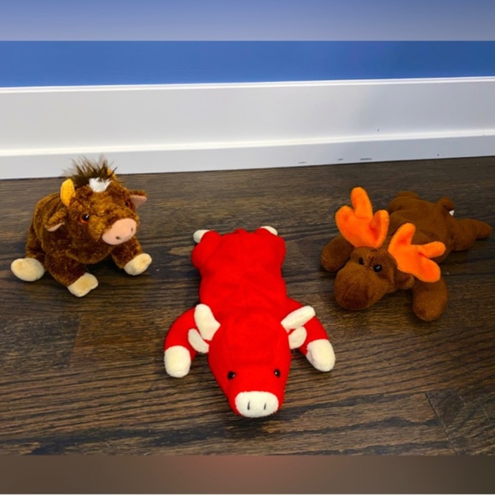 BEANIE BABIES | Pasture animals lot | plush stuffed animals toys